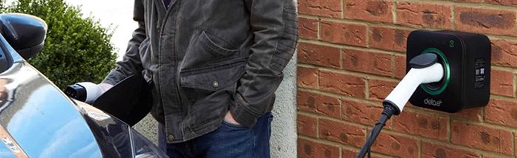 Deta eDock ev charging point installation