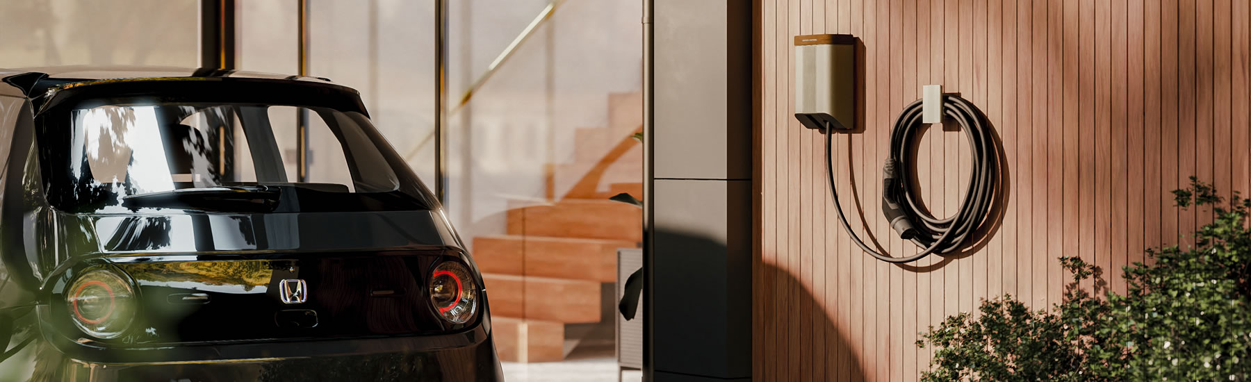 Simpson Partners EV charging point