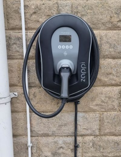 Zappi ev car charger installation