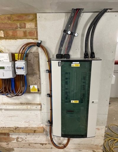 Electrical consumer unit installation