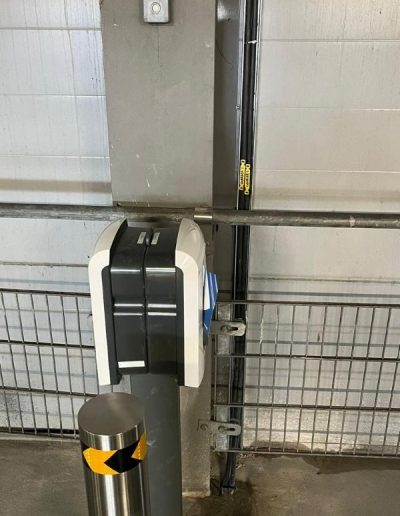 EV charging points installed in commercial car park