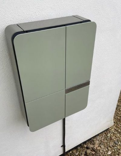 Andersen ev charger installed at a domestic house