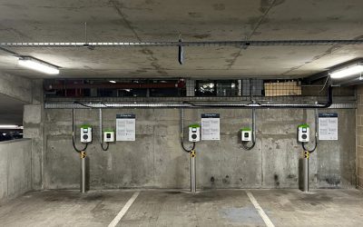 Installation Of 7kw Wall Mounted Alfen Chargers At Tower Bridge, London