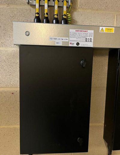 electrical cabinet for industrial installation