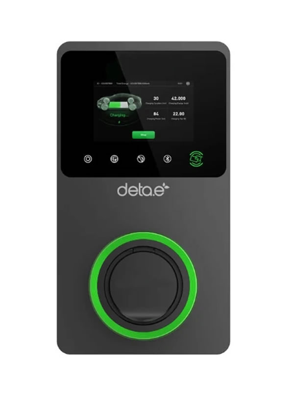 deta-eVroomxt Deta eVroom XT communal ev charging point